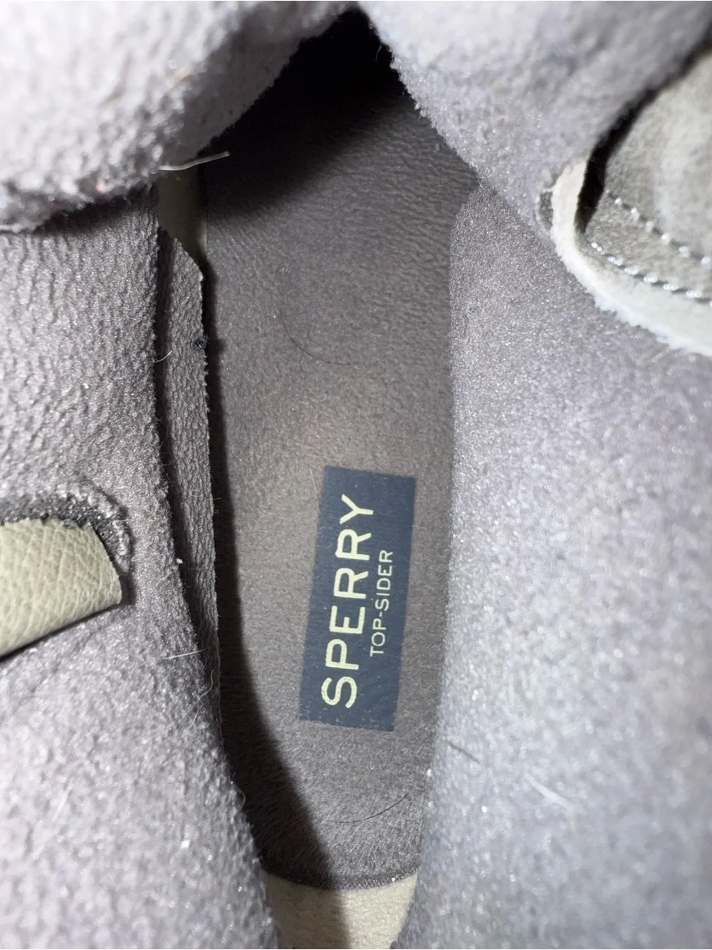 Sperry Saltwater Core Gray Black Duck Boots Women’s 8.5 Waterproof